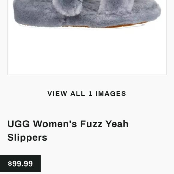 Ugg fuzzy slippers - Picture 7 of 8